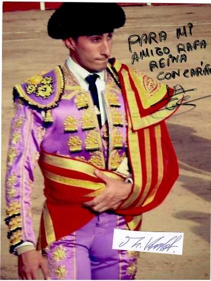 JUAN ANGEL GARCIA Matador, Torero / spanischer Stierkämpfer / spanish bullfighter