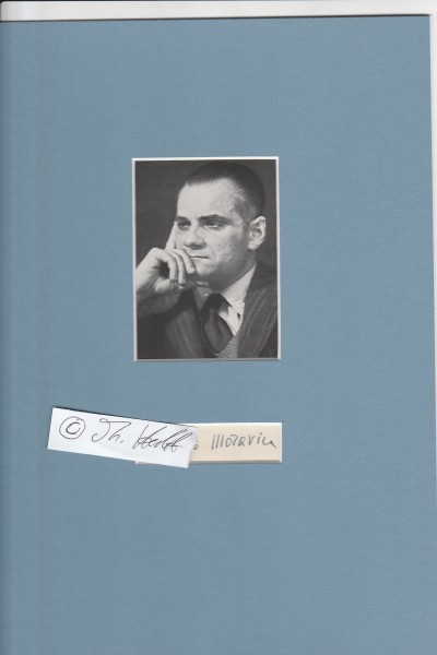 ALBERTO MORAVIA (1907-90) bedeutender italienischer Schriftsteller