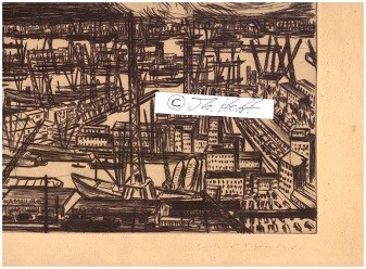 GERHARD SCHRADER (1869-1956) deutscher Maler, Grafiker und Radierer, , Mitglied der Berliner Sezession und des Kreises um Alfred Lichtwark