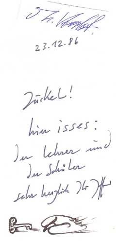 HORST JANSSEN (1929-95) deutscher Maler und Graphiker