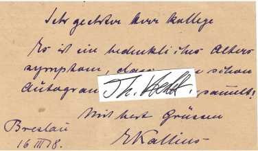 ERICH KALLIUS (1867-1935) Professor Dr.med., deutscher Anatom, Ruprecht-Karls-Universität Heidelberg, 1924 ihr Rektor und 1922/23 und 1930/31 Dekan der Medizinischen Fakultät. Geheimer Medizinalrat. / german anatomic medican