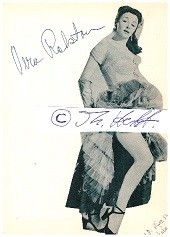 VERA RALSTON (1919-2003) tschechische Eiskunstläuferin und US-amerikanische Schauspielerin / Czech figure skater and actress