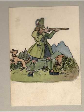 KARL LECHNER (Karl Maria Lechner / Karl M. Lerchner, 1890-1974) deutscher Kunstmaler in München
