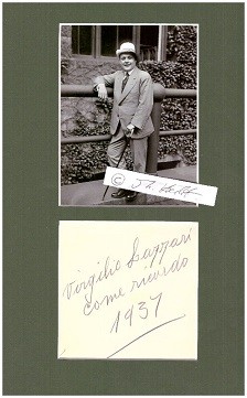 VIRGILIO LAZZARI (1887–1953), italienischer Opernsänger (Bass) / italian opera singer