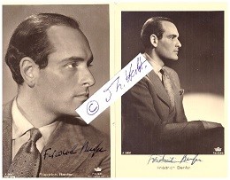 FRIEDRICH BENFER ( gebürtig Federico Benfer, auch Enrico Benfer,1907-96) italienisch-deutscher Schauspieler, verheiratet mit Jenny Jugo, UFA-Star