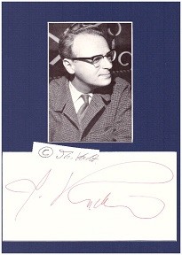 EPHRAIM KISHON (1924-2005) israelischer Satiriker, Schriftsteller, Theater- und Filmregisseur
