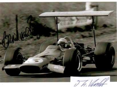 BASIL VAN ROOYEN (1939-2023) südafrikanischer Rennfahrer, / south-african race car driver