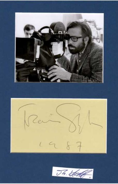 FRANCIS FORD COPPOLA (1939) US-amerikanischer Regisseur, Drehbuchautor und Filmproduzent, Klassiker wie Der Pate und Apocalypse Now