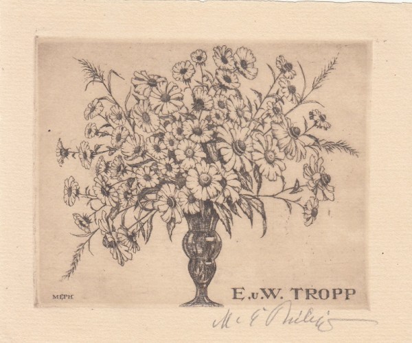 MARTIN ERICH PHILIPP (Martin E. Philipp, MEPH, 1887-1978 Dresden) deutscher Maler, Radierer, Holzschneider