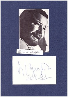 FRANZ JOSEF DEGENHARDT (1931-2011) deutscher Liedermacher, Schriftsteller sowie promovierter Jurist und Rechtsanwalt