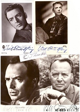 WILL QUADFLIEG (1914-2003) deutscher Theater-, Film- und Fernsehschauspieler, der auch als Rezitator und Theaterregisseur wirkte