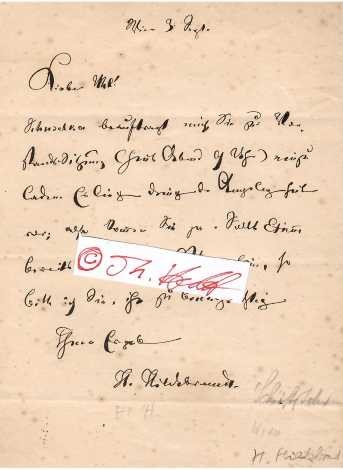 H. HILDEBRANDT (Hermann Hildebrandt ?, Daten unbekannt) wohl Wiener Schriftsteller