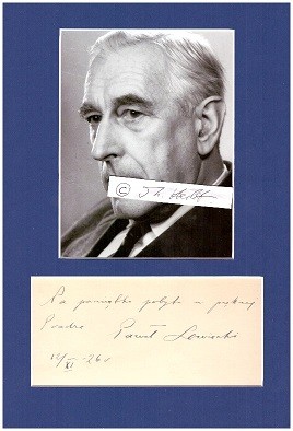 PAWEL LEWIECKI (1896-1974) polnischer Pianist und Musikpädagoge / Pianista i pedagog.