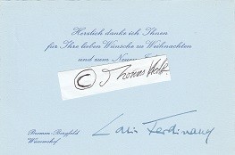 LOUIS FERDINAND PRINZ VON PREUßEN (1907-94) Chef des Hauses Hohenzollern / Enkel Kaiser Wilhelm II. / LOUIS FERDINAND, PRICE OF PRUSSIA, Chief of Hohenzollern-House