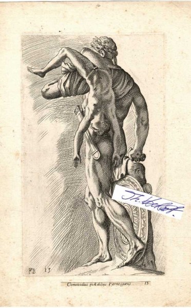 F.B. 13 signiert (lt. Bavarikon Urheber = Cornelis van Dalen, 1638-64)