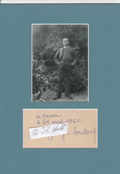 GEORGES SADOUL (1904-67) französischer Journalist und Drehbuchautor