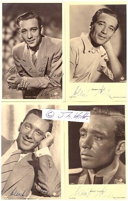 ALBERT HEHN (1908-1983) deutscher Schauspieler, spielte u.a. in In Es geschah am 20. Juli, der SF-Serie Raumpatrouille, in dem Musical Anatevka, Vater von Sascha Hehn