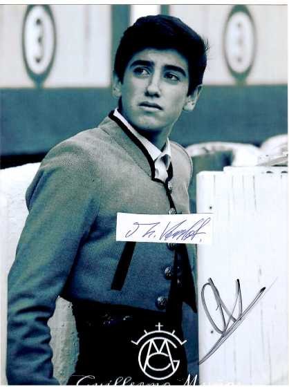GUILLERMO MUNOZ Matador, Torero / spanischer Stierkämpfer / spanish bullfighter