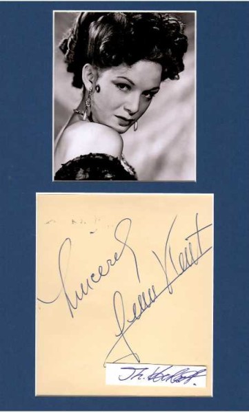JEAN KENT (1921-2013) britische Schauspielerin, zunächst in den sog. Gainsborough melodramas, Kostümfilm Gaslicht und Schatten (1945), Filmkomödie Der Prinz und die Tänzerin (The Prince and the Showgirl,1957)