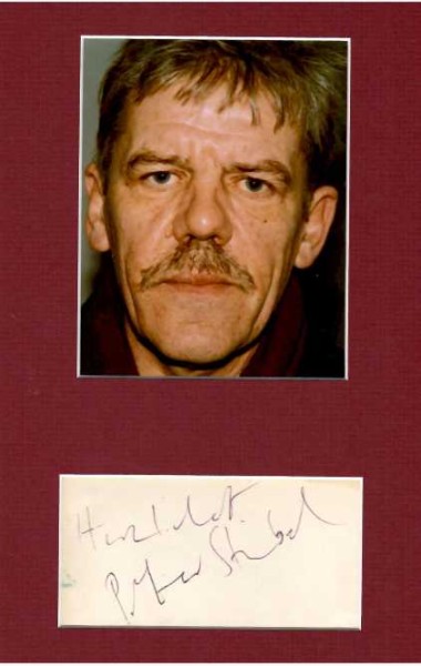 PETER STRIEBECK (1938) deutscher Schauspieler, Dozent an der Hochschule für Musik und Theater Hamburg