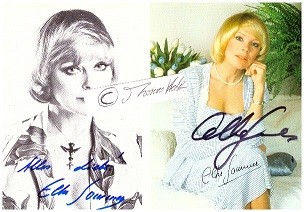 ELKE SOMMER (1940) deutsche Schauspielerin, deutsche Schauspielerin, Sängerin, Regisseurin und Malerin