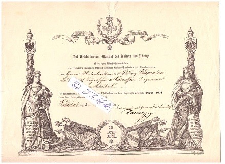 LUDWIG VON DER TANN-RATHSAMHAUSEN (1815-81) königlich bayerischer General der Infanterie, 1866 Generalstabschef des Prinzen Karl von Bayern, des Oberbefehlshabers der süddeutschen Kontingente, Großkreuz des Militär-Max-Joseph-Ordens, Pour le Mérite