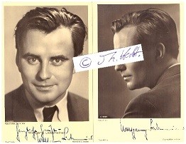 WOLFGANG LIEBENEINER (1905-87) dt. Regisseur und Schauspieler, 1939 wurde er Leiter der Fachschaft Film der Reichsfilmkammer