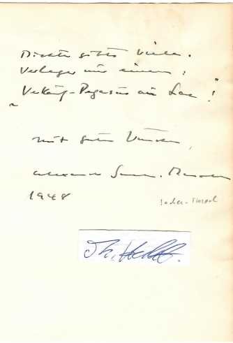 ALEXANDER VON SACHER-MASOCH (1901-72) österreichischer Schriftsteller, nach ihm benannt der Literaturpreis Alexander-Sacher-Masoch-Preis / austrian painter