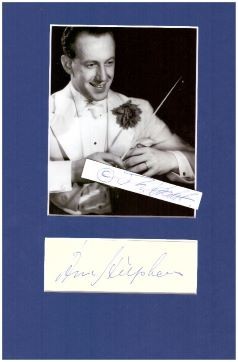 ARNE HÜLPHERS (1904-78) schwedischer Jazzmusiker, Pianist und Kapellmeister