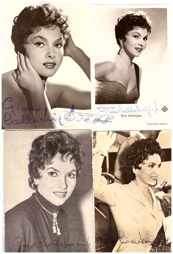 GINA LOLLOBRIGIDA (1927-2023) italienischer Filmstar "Gina Nationale", Fotografin, Bildhauerin