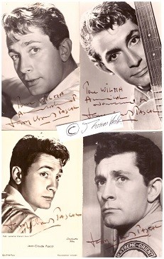 JEAN-CLAUDE PASCAL (1927-92) französischer Chansonier / Sänger, Schauspieler und Modedesigner