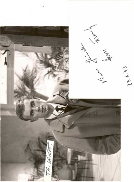 HORST FRANK (1929-99) Filmbösewicht / german actor