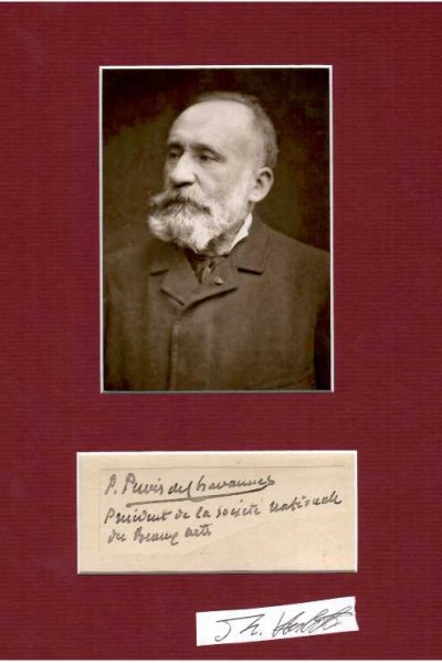 PIERRE PUVIS DE CHAVANNES (182498) französischer Maler des Symbolismus / french painter / peintre français du symbolisme