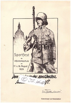 ALEXANDER VON FALKENHAUSEN (1878-1966) deutscher General der Infanterie im Zweiten Weltkrieg sowie von 1940 bis 1944 Chef der Militärverwaltung von Belgien und Nordfrankreich, und ein Widerstandskämpfer gegen den Nationalsozialismus