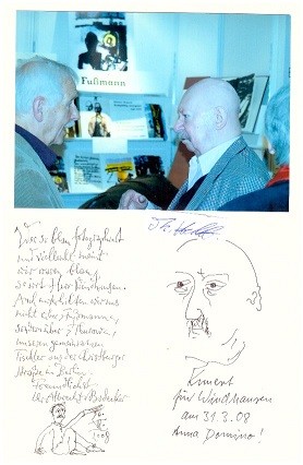 GÜNTER KUNERT (1929-2019) deutscher Erzähler, Dichter, Schriftsteller, auch Maler und Zeichner