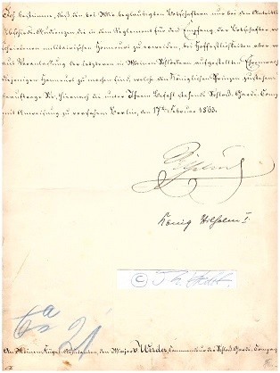 WILHELM I. (1795-1861) DEUTSCHER KAISER, KÖNIG von PREUßEN