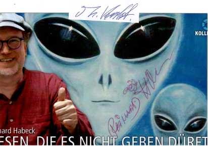 REINHARD HABECK (1962) österreichischer Autor parawissenschaftlicher Werke, Comiczeichner und Cartoonist / austrian cartoonist, writer