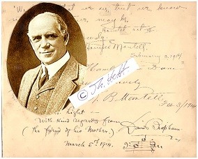 ROBERT BRUCE MANTELL (1854-1928) schottischer Schauspieler / heralded Shakespearean stage actor, several silent films, Broadway-Star