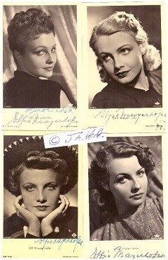 ELFIE MAYERHOFER (1915-92) österreichische Filmschauspielerin und Opernsängerin (Sopran), durch Presse und Publikum den Beinamen die Wiener Nachtigall