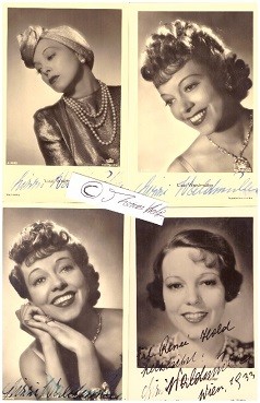 LIZZI WALDMÜLLER (1904-45 bei Luftangriff) österreichische Schauspielerin und Sängerin