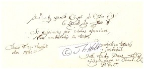 JOHANN ANDREAS DANZ (auch: Dantz,1654-1727) lutherischer Theologe und Orientalist, 1685 1685 in Jena Berufung als außerordentlicher Professor der heiligen und orientalischen Sprachen, 1710 Professor der Theologie