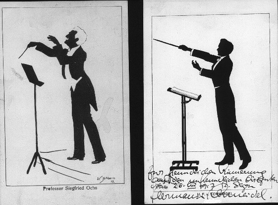 Hermann von Schmeidel (1894-?) Dirigent, Begründer des Wiener Frauenchores, galt als der am meisten reisende Dirigent seiner Zeit