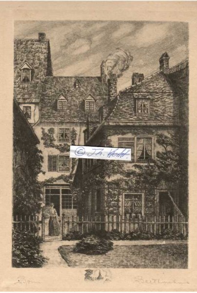 MAX BAUER (1886-1951) deutscher Maler und Graphiker, stud. an der Akad. Stuttgart bei Robert Poetzelberger, Christian Landenberger, Meisterschüler von Adolf Hölzel