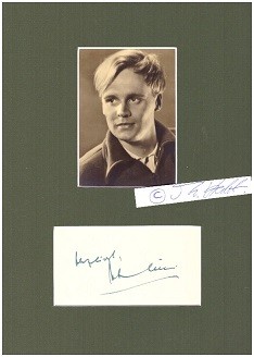 ALBERT LIEVEN (1906-71) dt. Schauspieler, u.a. Edgar-Wallace-Filme, im 2. WK BBC-Reporter in London