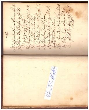 UNBEKANNT deutscher Autor, um 1750 - BUCH IN ORIGINAL-HANDSCHRIFT in Tinte um 1750, UNIKAT