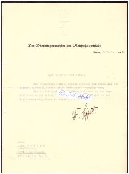 JULIUS LIPPERT (1895-1956) deutscher Journalist und nationalsozialistischer Politiker. Hauptschriftleiter der Gauzeitung Der Angriff, 1933 Staatskommissar für Berlin, Preußischer Staatsrat und SA-Standartenführer Lippert stand von 1933 bis 1940 an der Spitze der Berliner Kommunalverwaltung, Oberbürgermeister von Berlin.