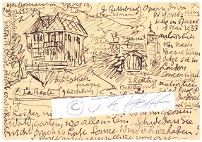 HANS HEINRICH ORELL / ORELLI (1872-1950) schweizer Maler / swizz painter