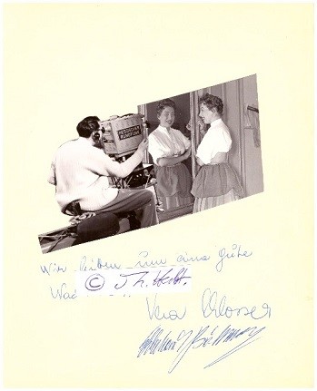 VERA SCHLOSSER (1929-2018) deutsch-schweizer Opernsängerin (Sopran)