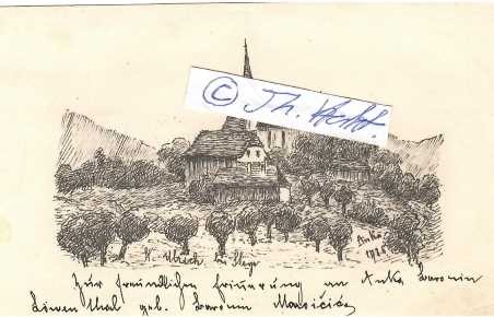 ANKA VON LÖWENTHAL-MAROICIC (Maroičić di Madonna del Monte, 1853-1935) BARONIN, kroatisch-österreichische Kirchen- und Porträtmalerin in Wien, brachte in ihrer Villa Josef den Komponisten Arnold Schönberg unter