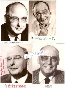WALTER GROSS (1904-89) deutscher Schauspieler, Kabarettist